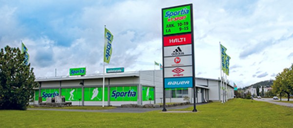 Спортивный магазин Sportia KT - SPORT в Коуволе Финляндия большая фотография